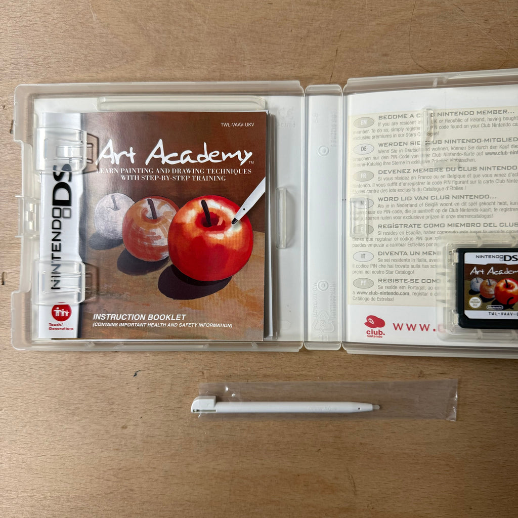 Nintendo DS art academy + spare stylus