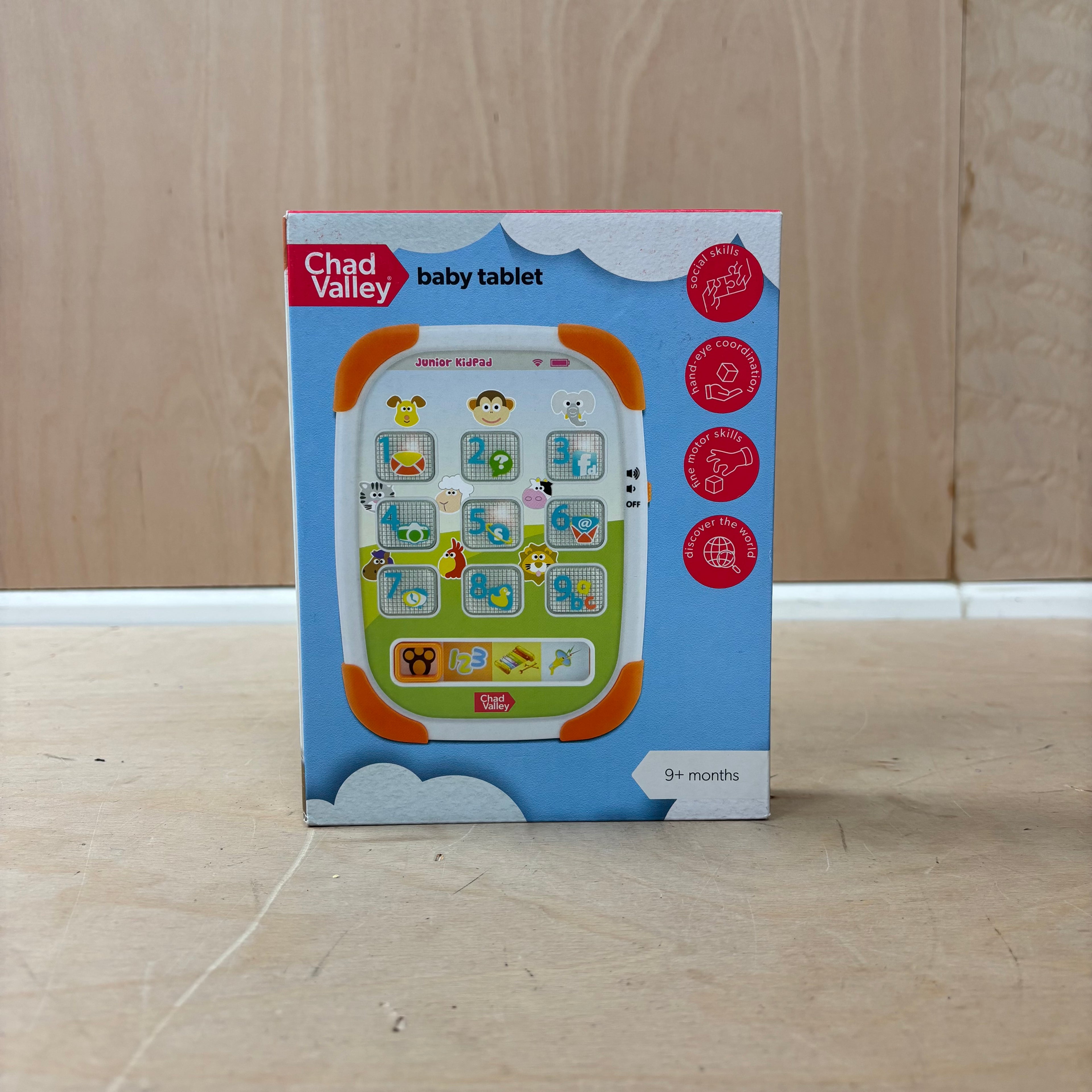 New chad valley baby tablet 9+ months