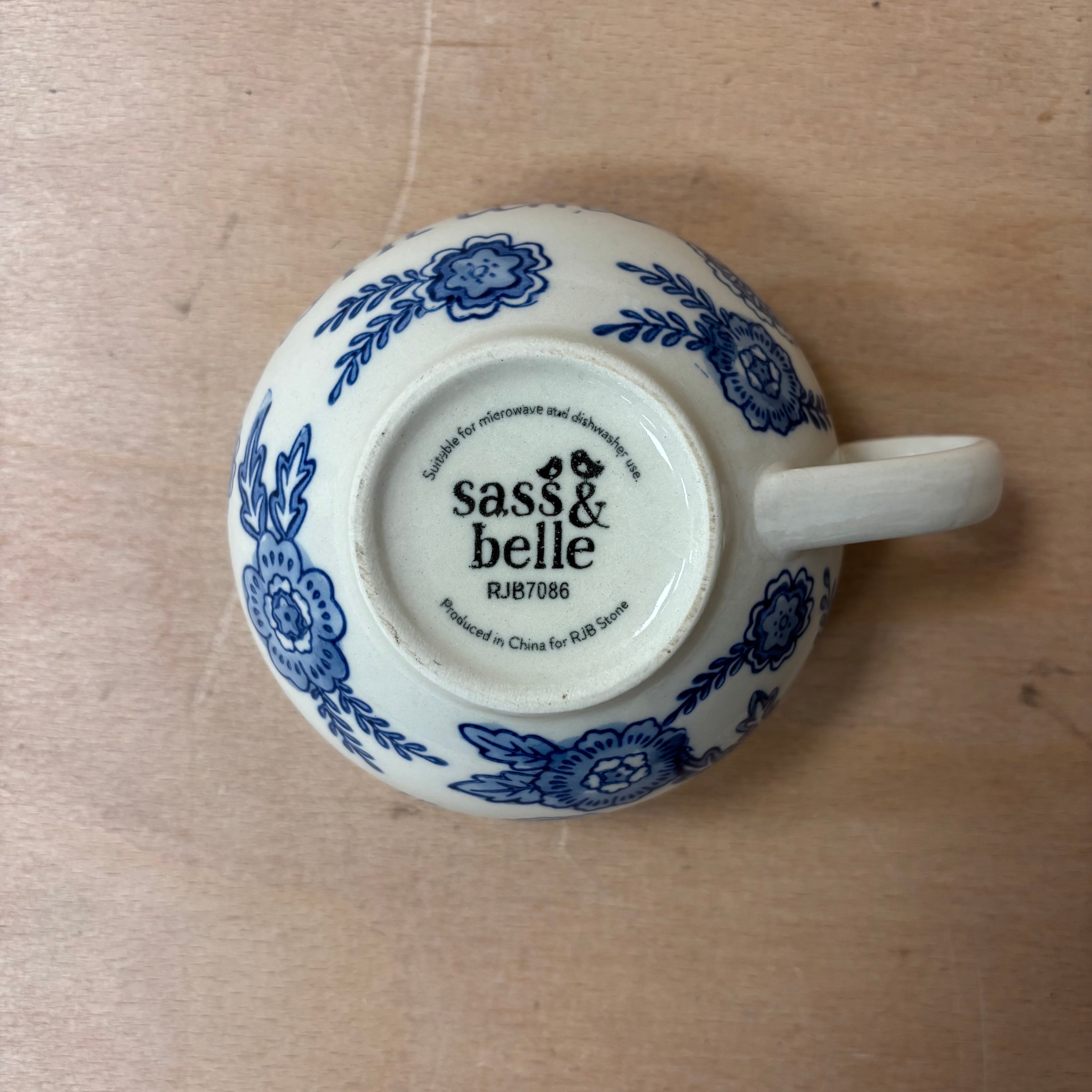 Sass & belle teapot-mug duo