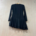Zara black long-sleeve dress size medium