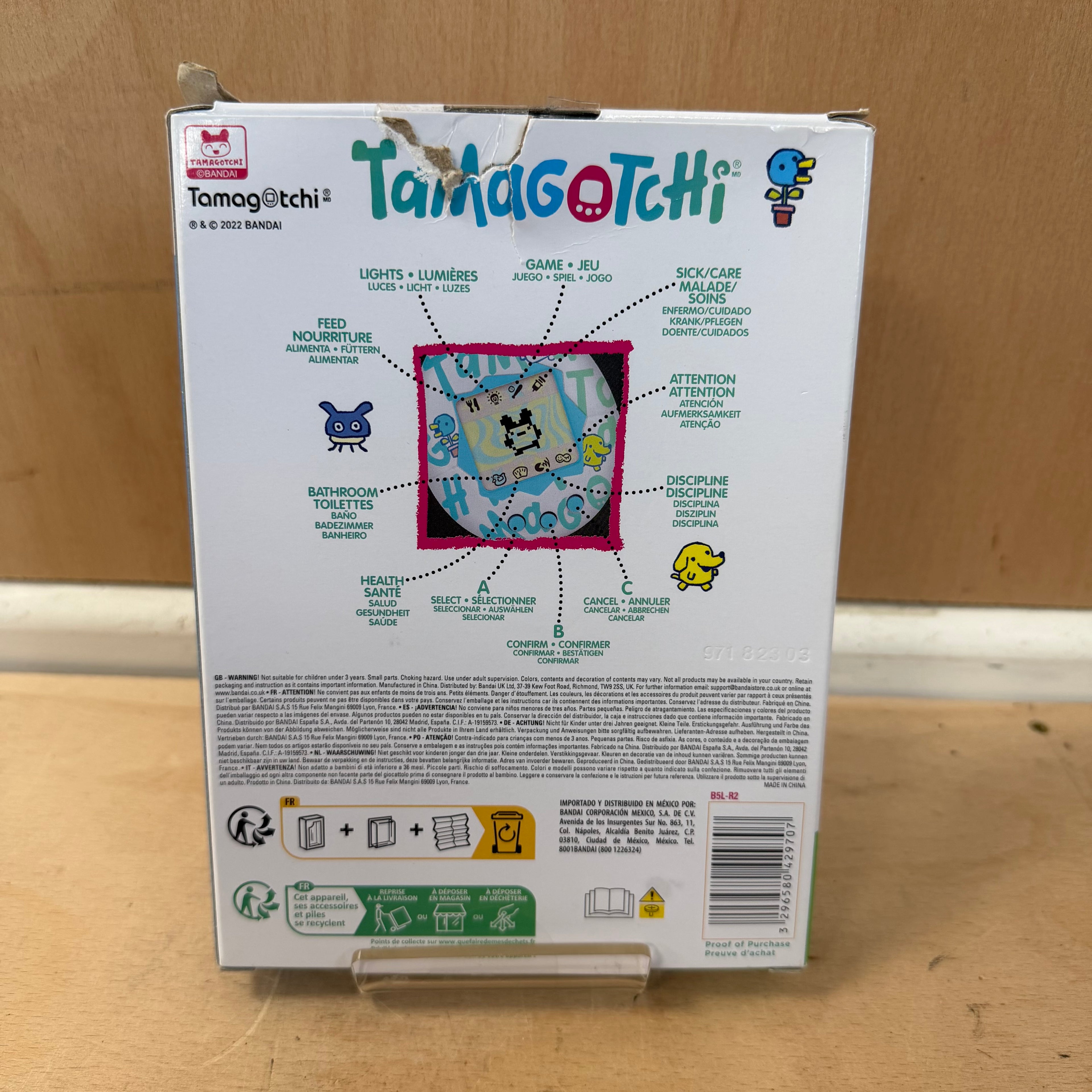Bandai tamagotchi gen 2 starry night new in box