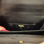 Ruby shoo handbag black with retro geometric panels