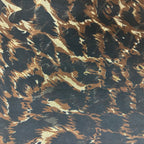 Vintage old label atmosphere animal print scarf