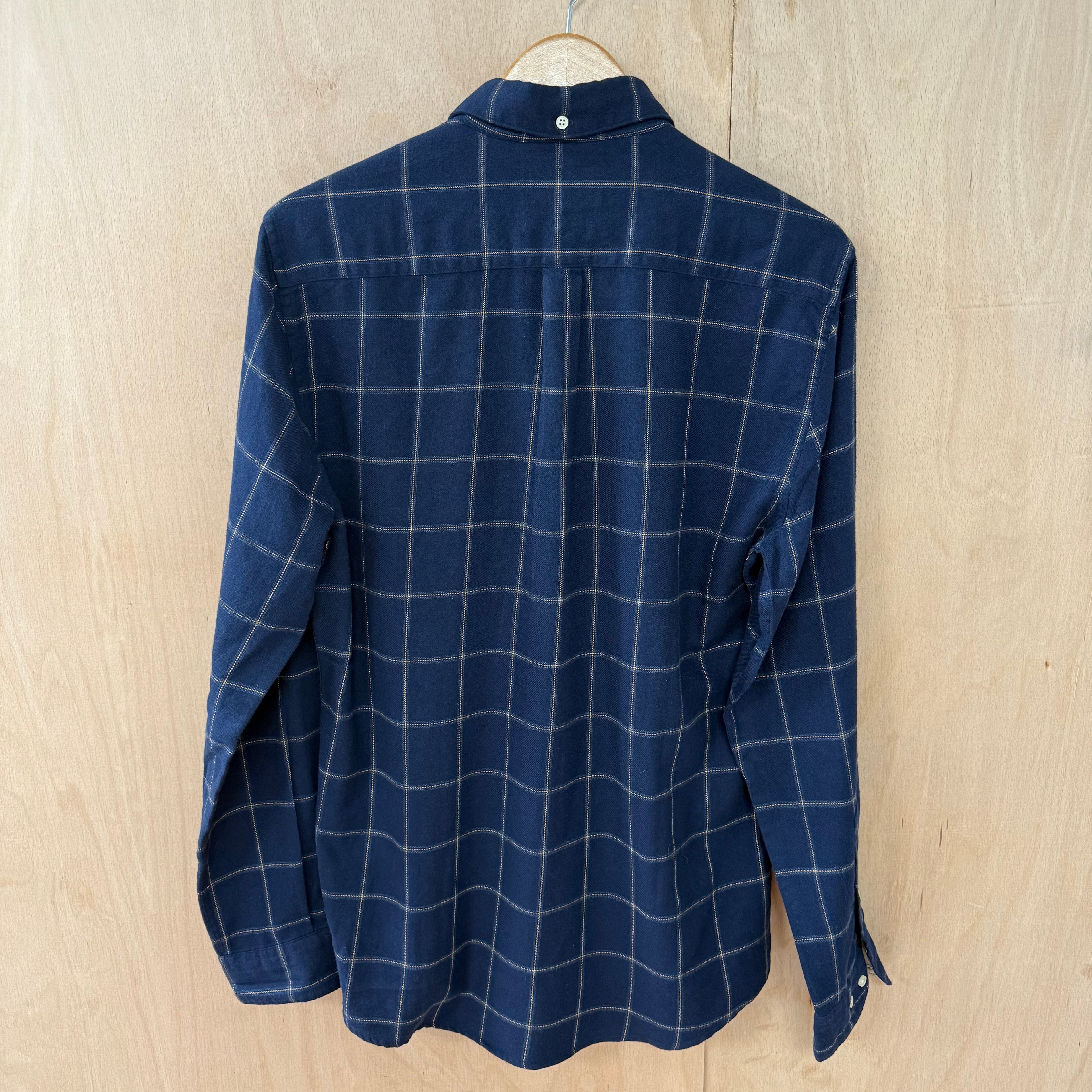 Barbour long sleeve checked shirt tailored fit size medium