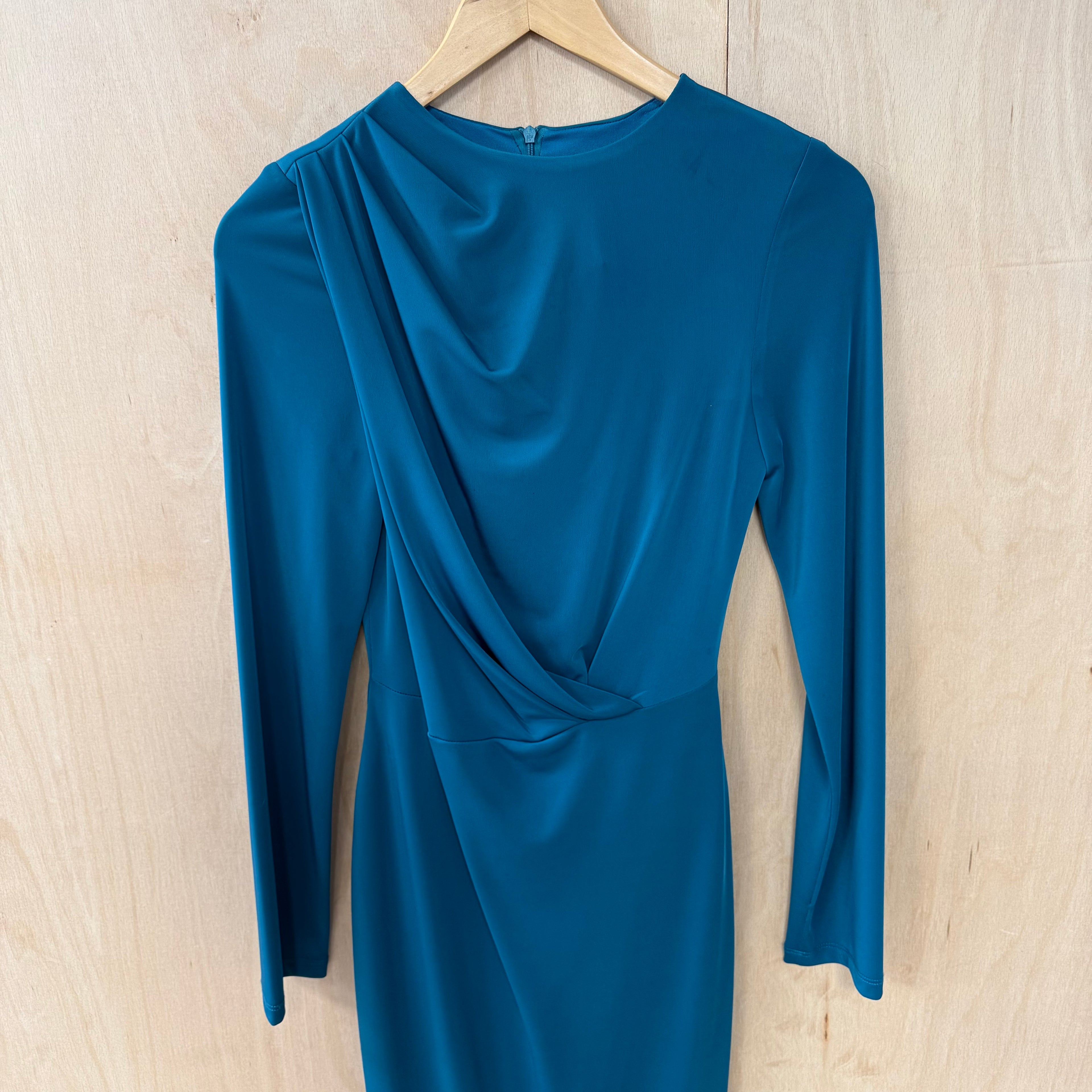 Pia michi turquoise pencil dress size 40