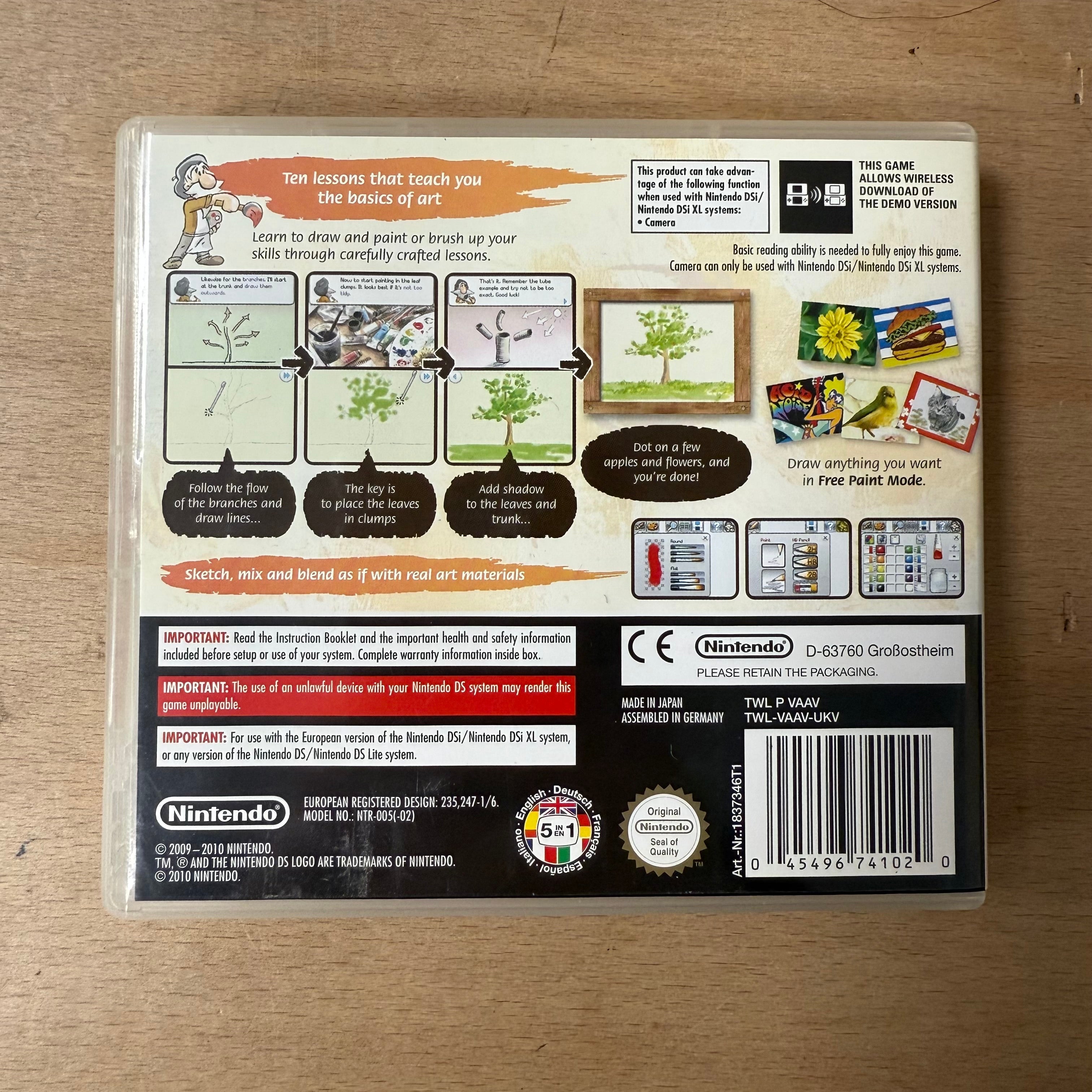 Nintendo DS art academy + spare stylus