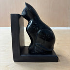 Cat and mouse designed bookends