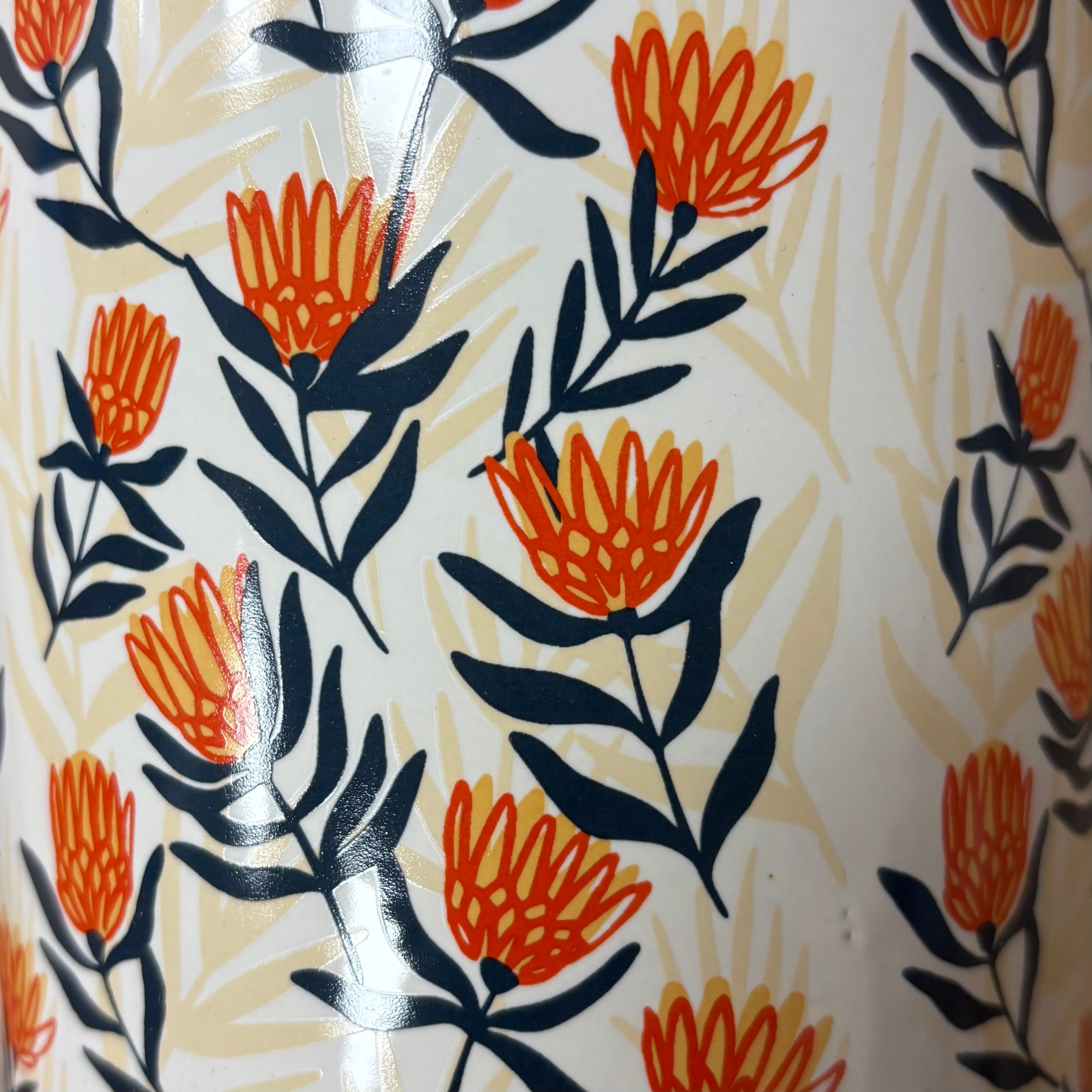 Protea ceramic indoor plant pot