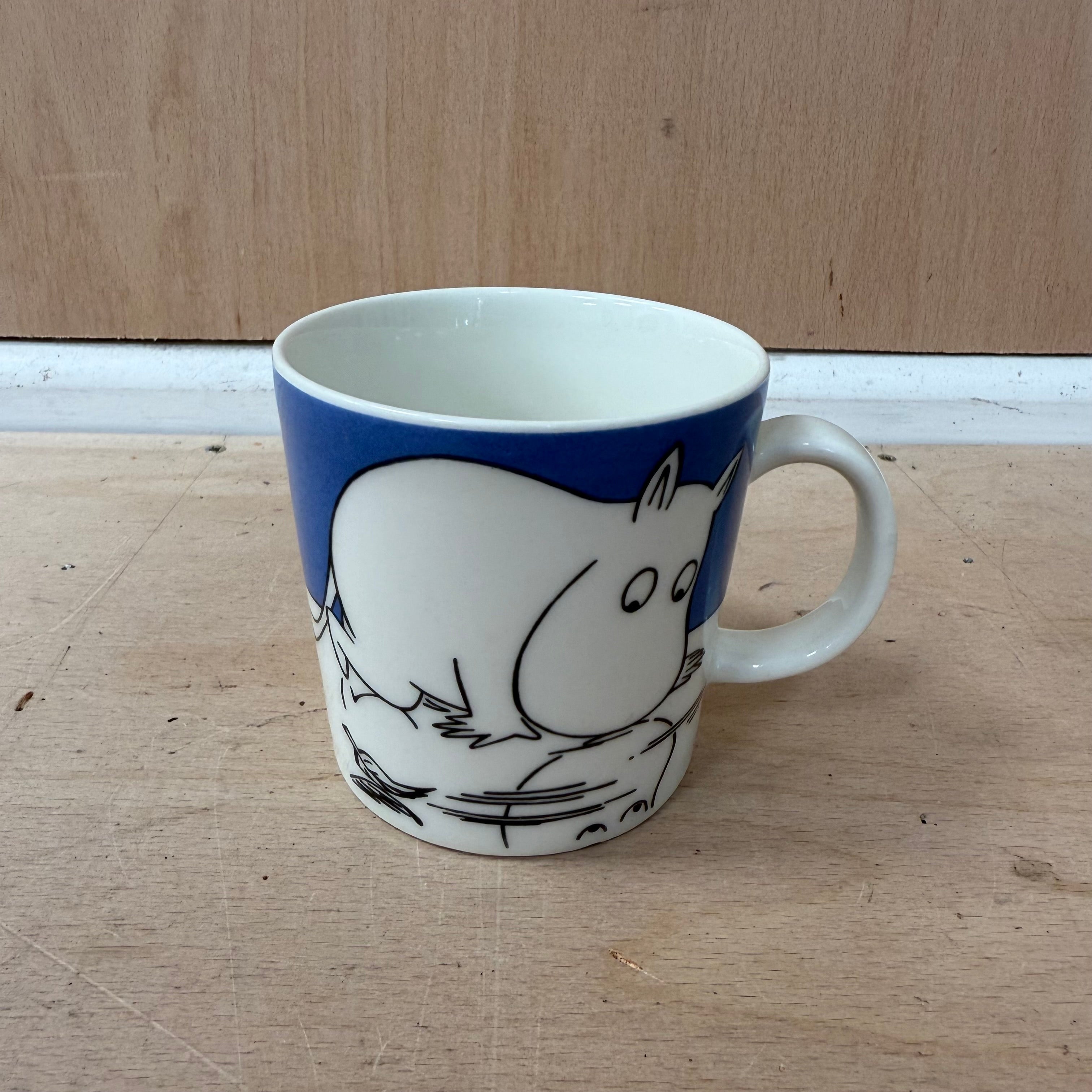 Arabia finland moomin mug moomintroll on Ice 1999-2012