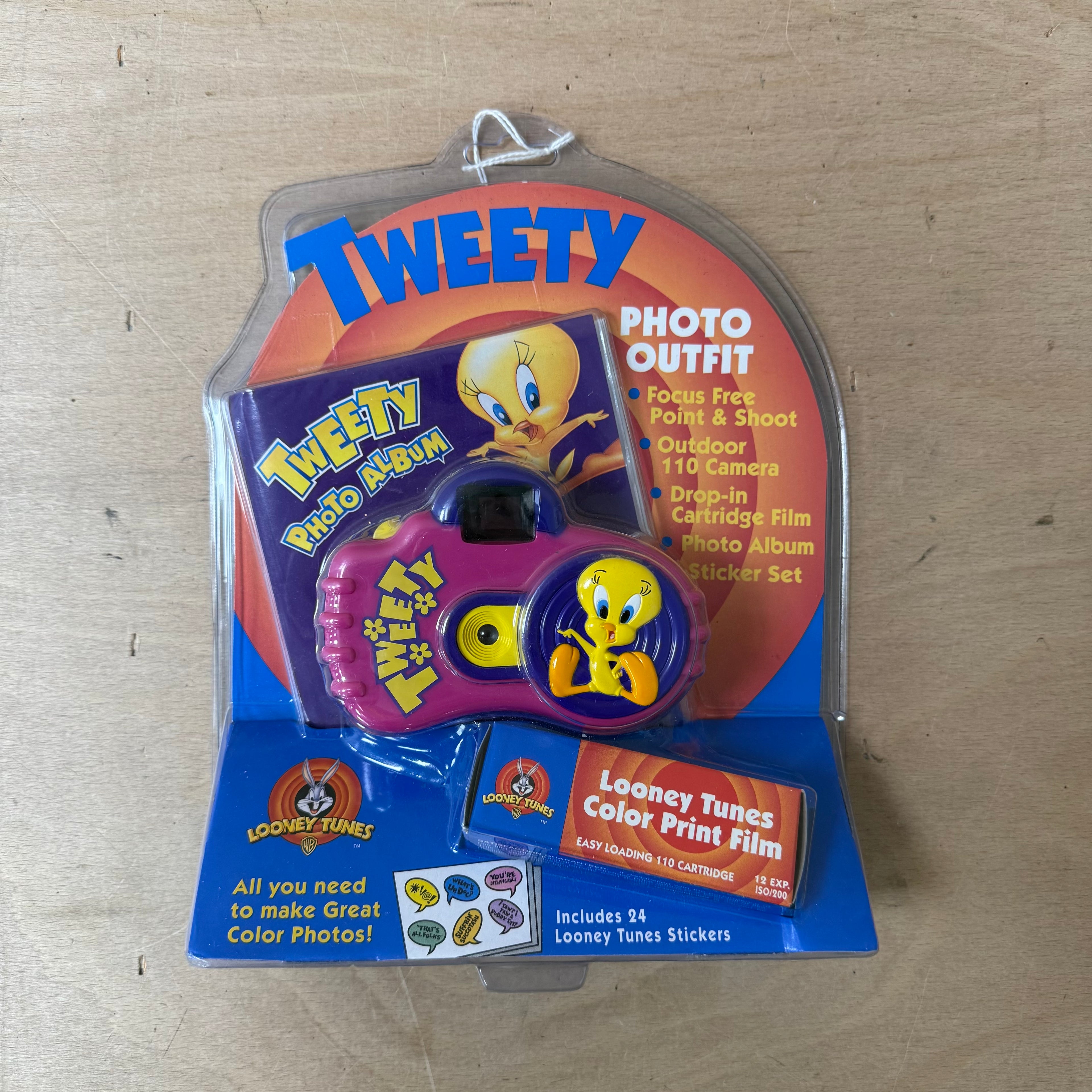 Looney tunes 1998 tweety bird 110 camera vintage new