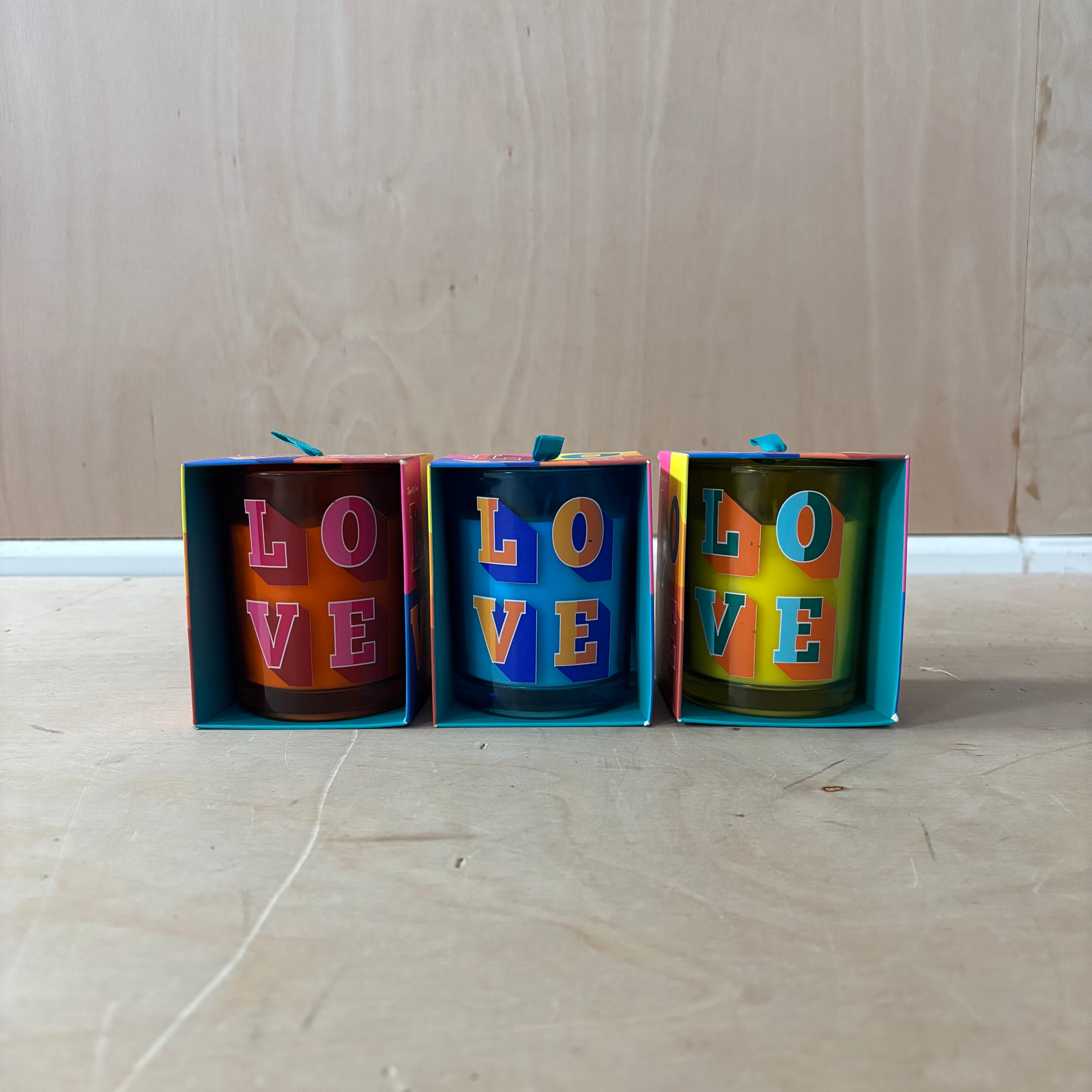 LOVE candle pot