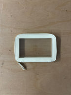 Stackers green and cream clear pouch set