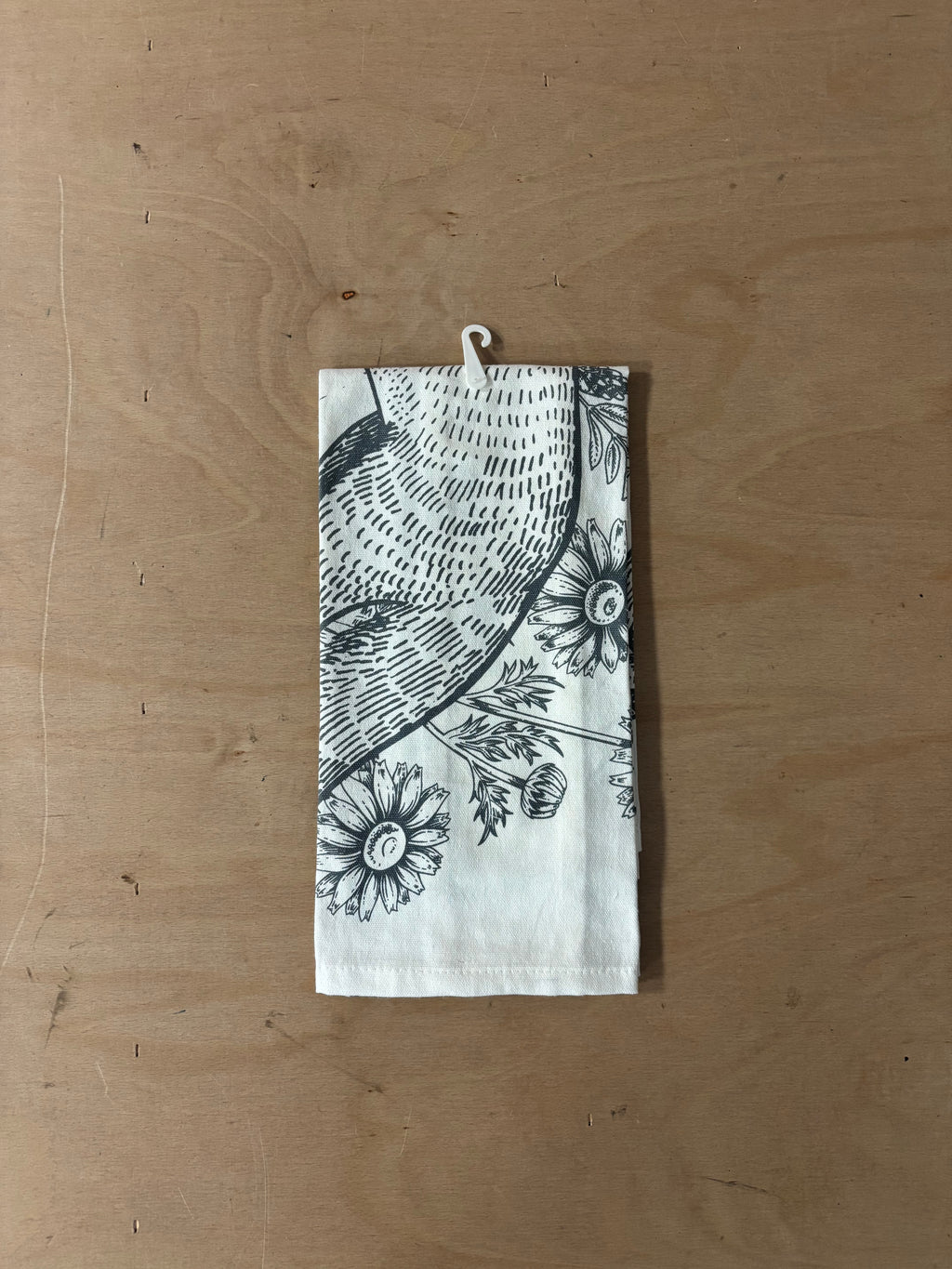 Woodland forest tea towel