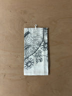 Woodland forest tea towel
