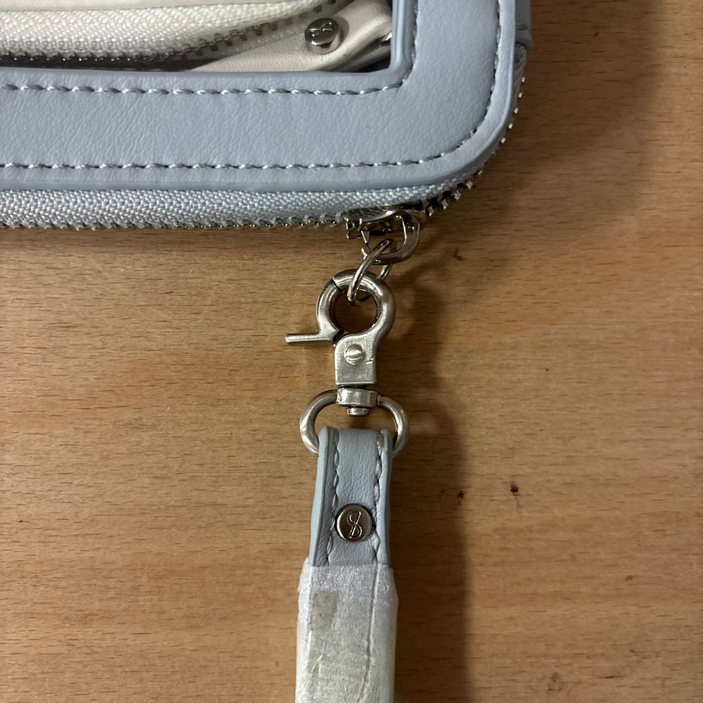 Stackers blue and ice white clear pouch set