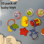 New in box chad valley 10 pack of baby toys 0+ months