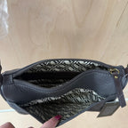 Tignanello grey genuine leather cross body bag brand new