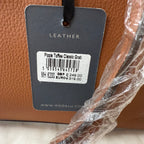 Modalu tan leather pippa handbag with dustbag