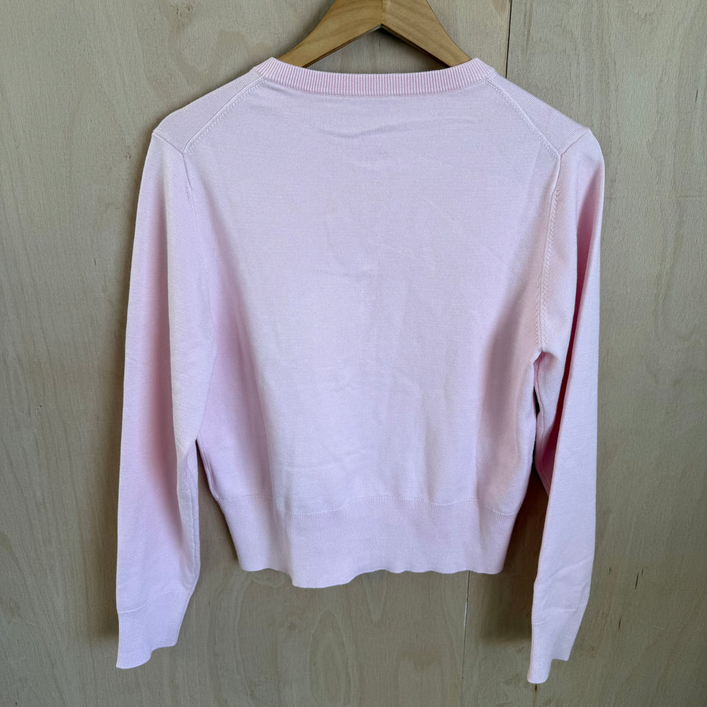 Nobody's child pale pink cardigan size medium