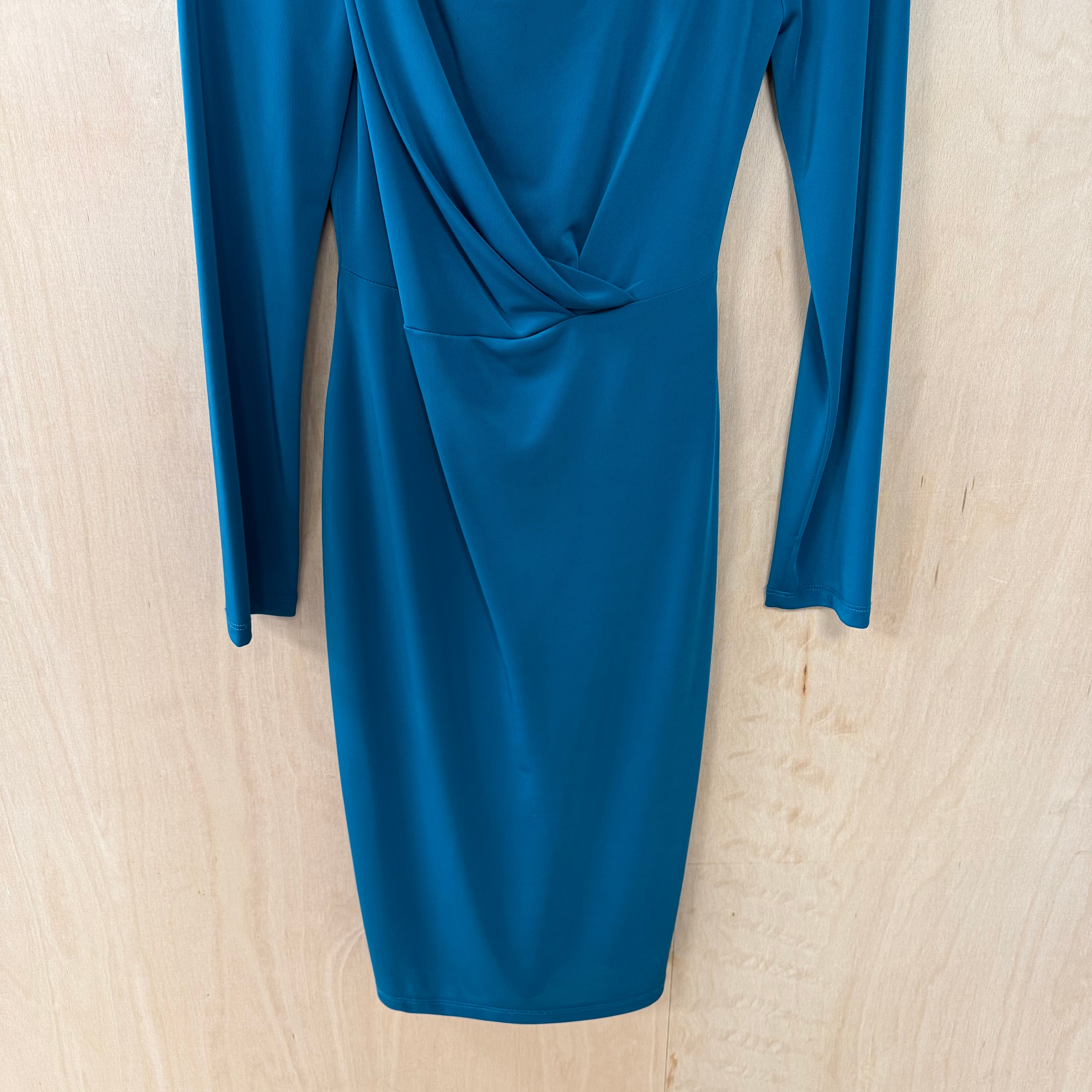 Pia michi turquoise pencil dress size 40