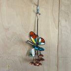Fountasia multi coloured hanging butterfly