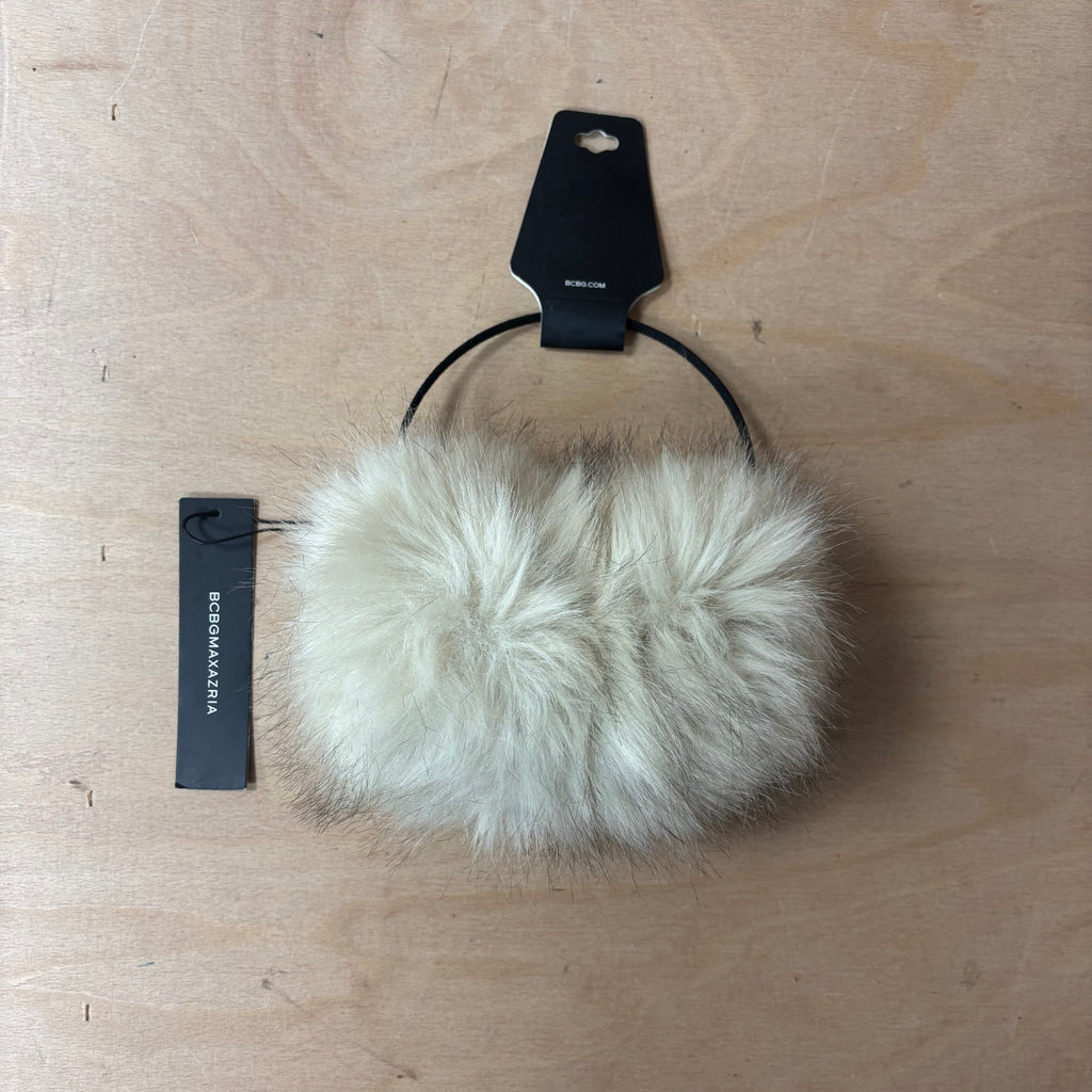 BCBGMAXAZRIA fluffy ear muffs