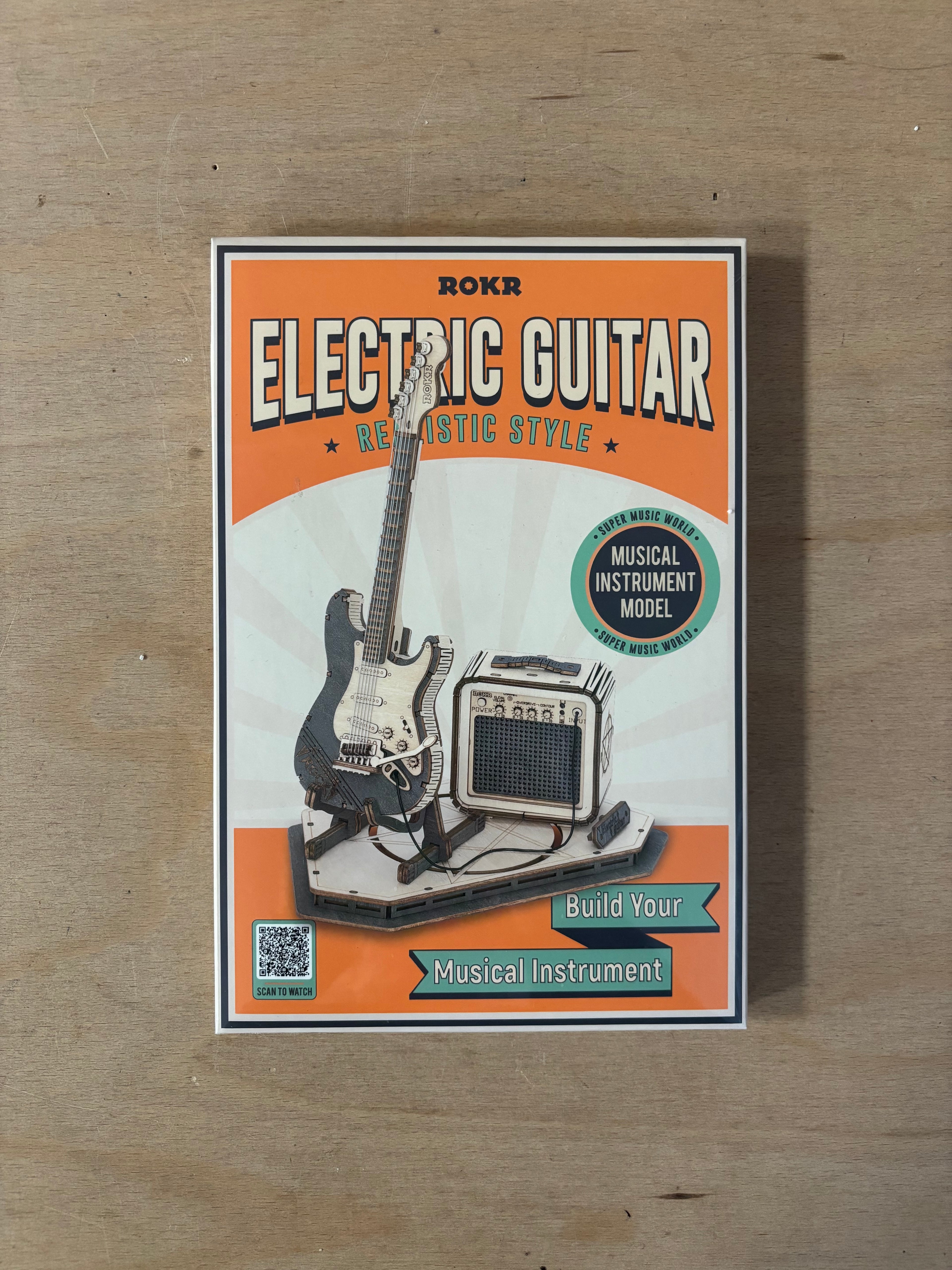 ROKR electric guitar build your instrument kit
