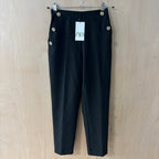 Zara high waisted trousers size small brand new