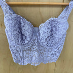 Victoria secret purple lace bralette size 34D