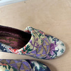Irregular choice heels mutiny purple flick flack size 6