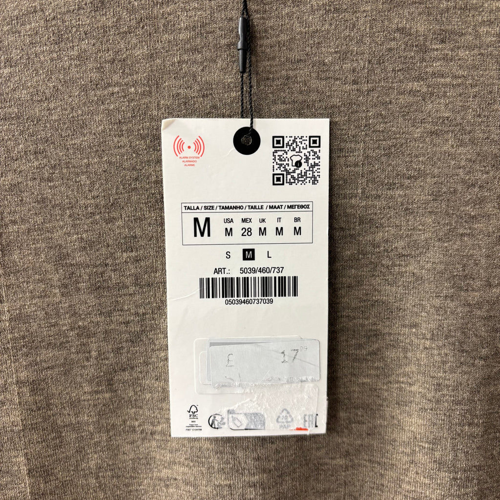 Zara bodycon long-sleeve dress size medium