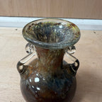 Vintage blown glass murano style vase
