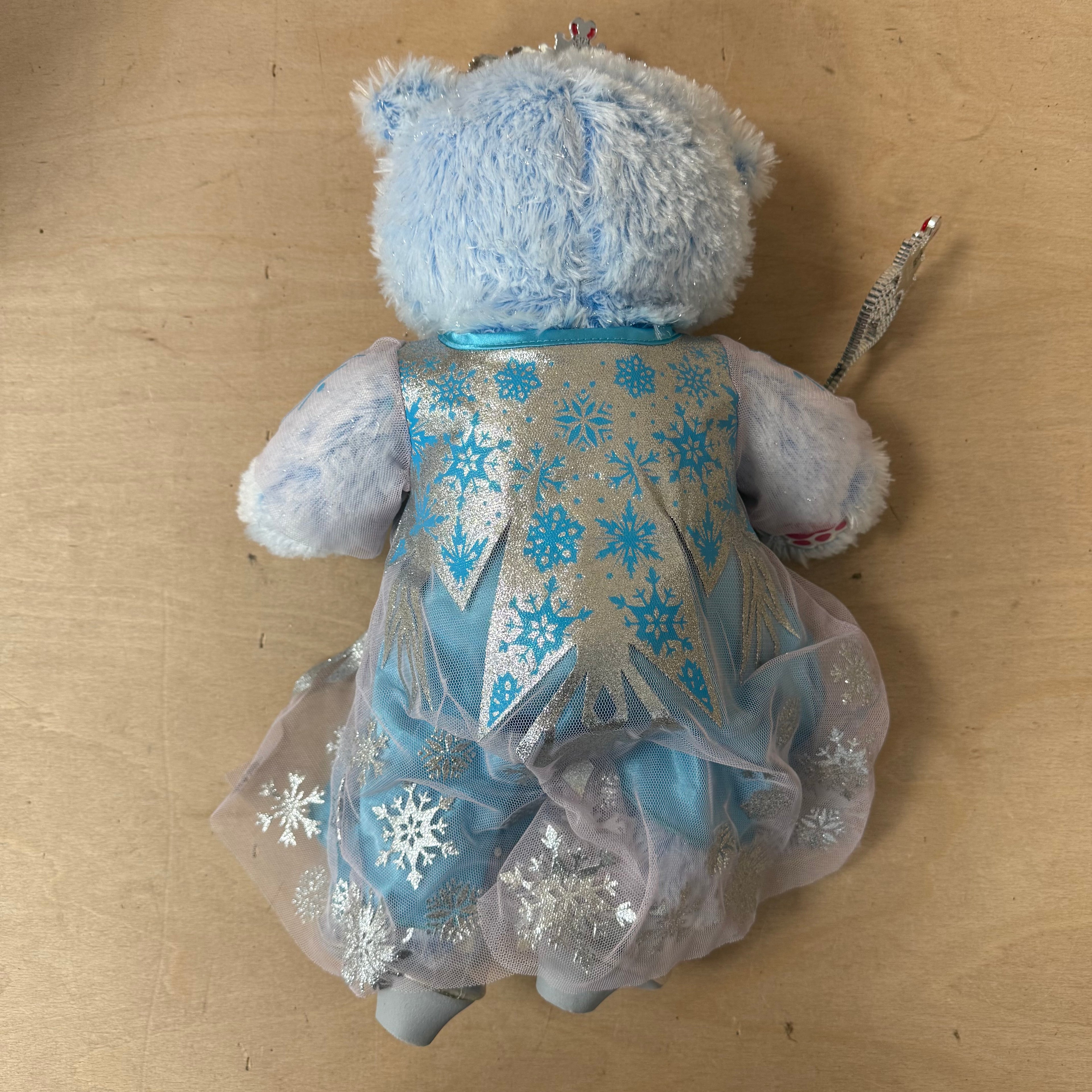 Build-A-Bear bear in box elsa frozen bear with accessories