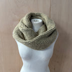 M&S camel knitted scarf neck wrap