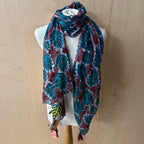 White stuff brand new dancing leaves scarf