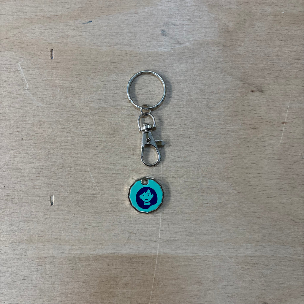 Demelza branded trolley token