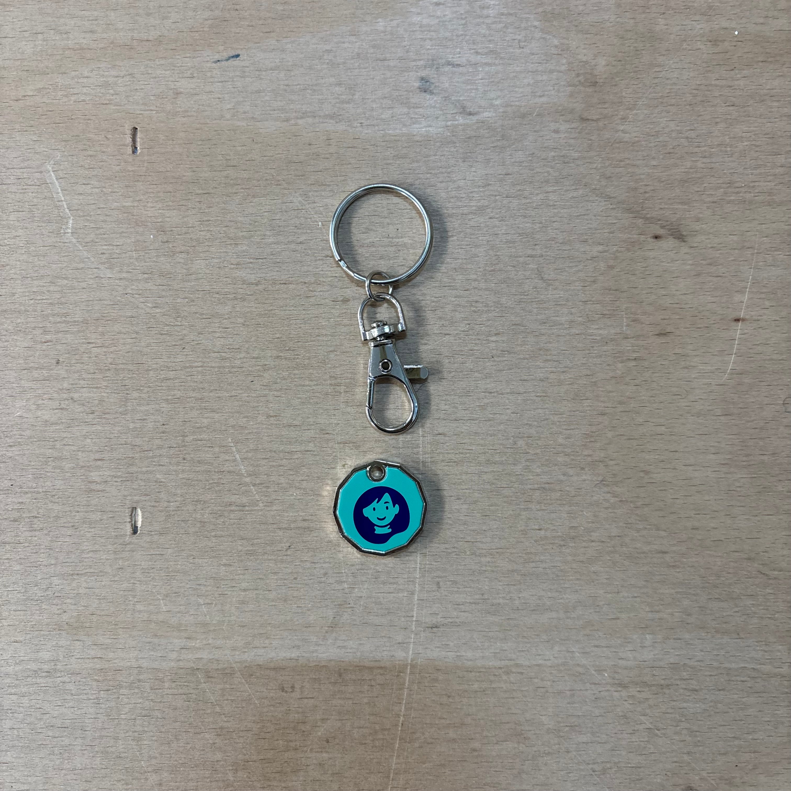 Demelza branded trolley token