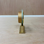 Marks & spencer mini alarm clock – gold & clear acrylic – new in box