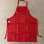 Festive magic adult christmas apron santa pattern