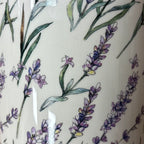 Lavender ceramic indoor plant pot