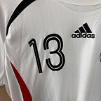 Germany 2006 home shirt jersey adidas #13 ballack vintage football