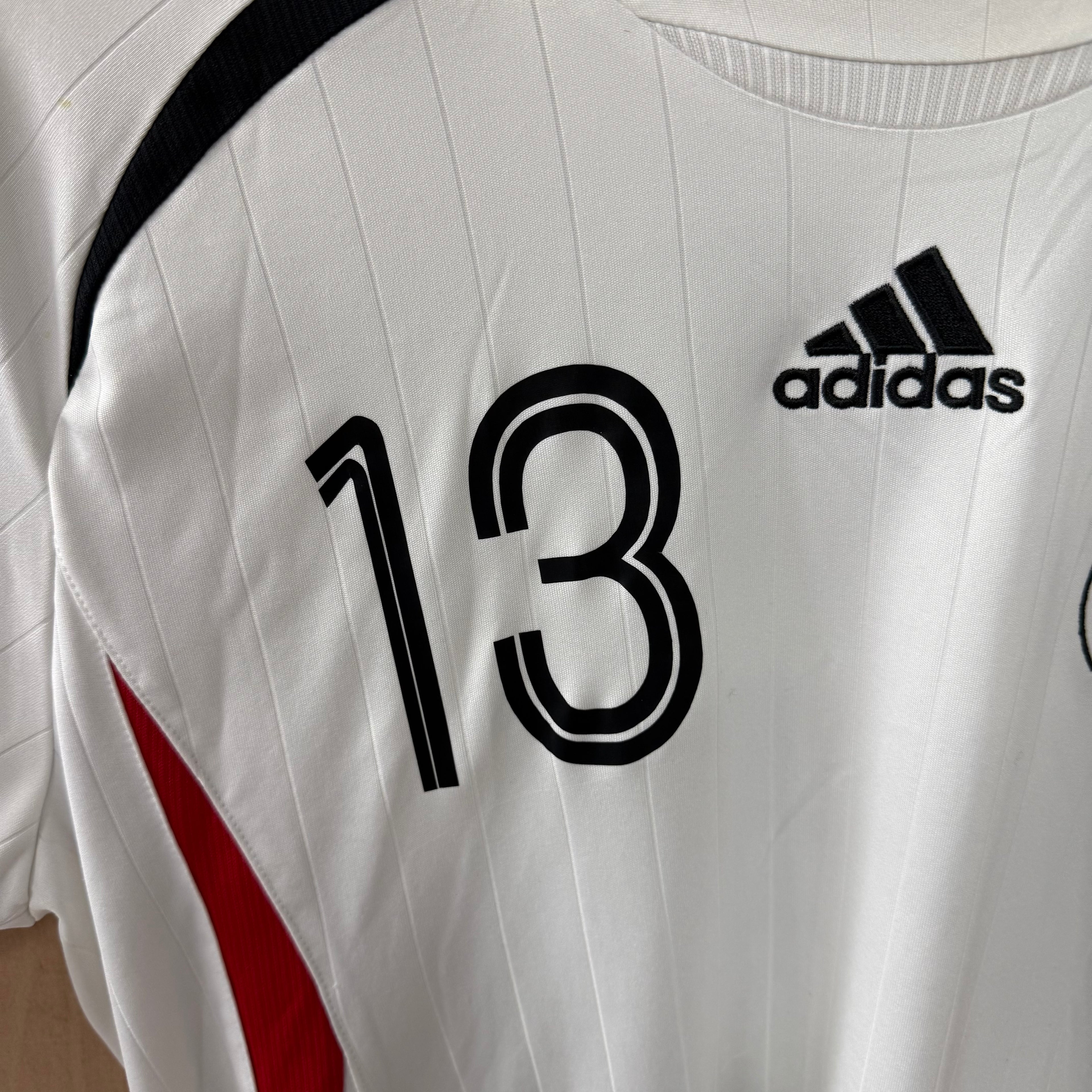 Germany 2006 home shirt jersey adidas #13 ballack vintage football