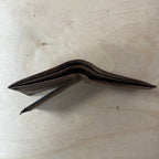 Fossil men's brown leather wallet