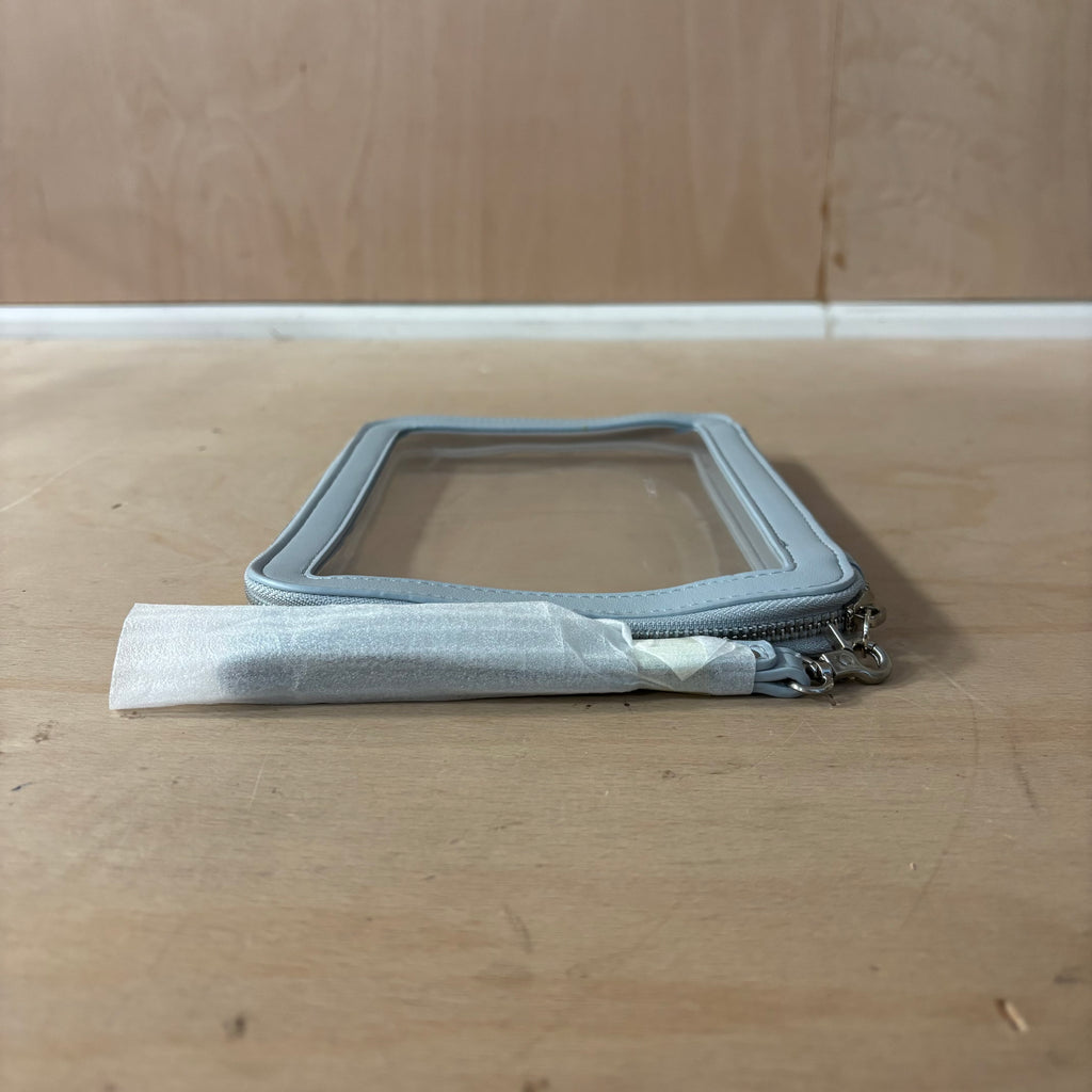 Stackers blue clear pouch