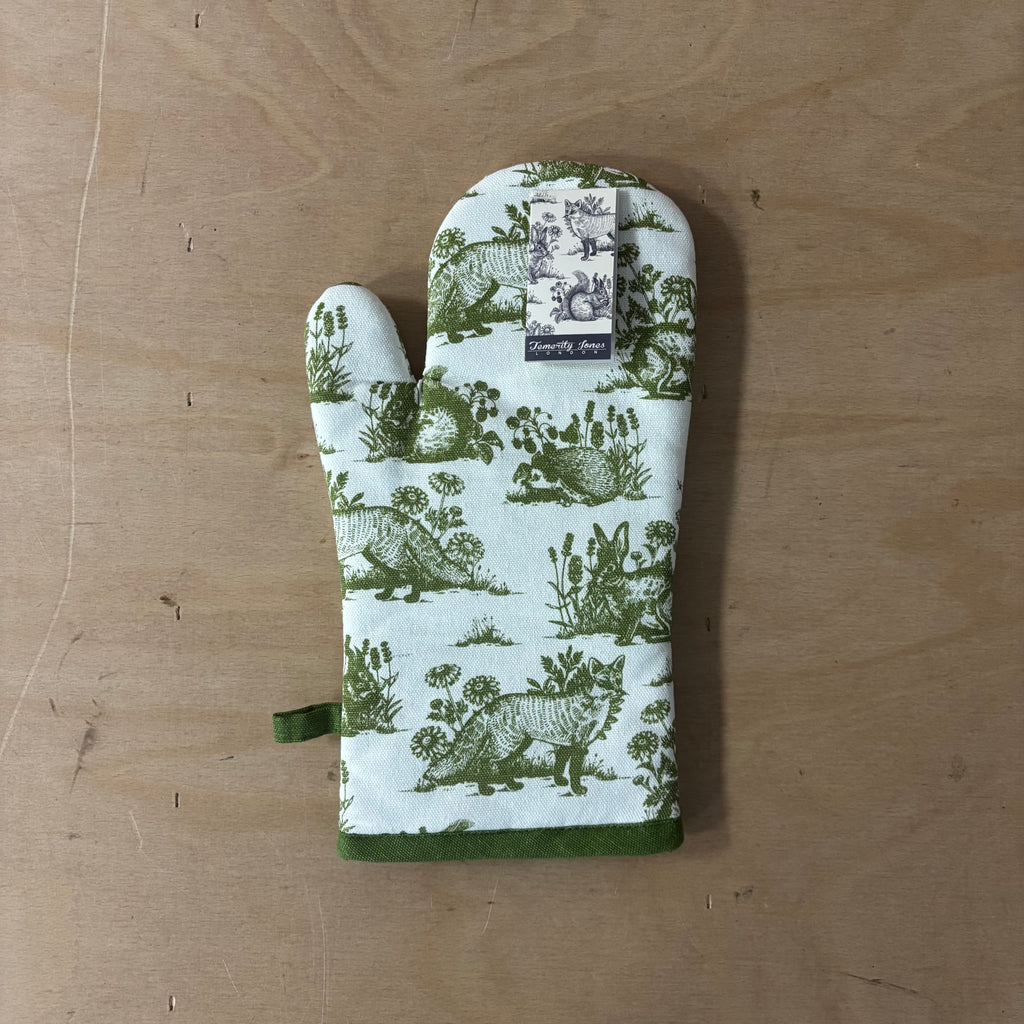 Woodland forest oven glove