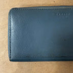 Radley light blue purse with gold hardware