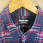 Barbour checked long sleeve shirt size large