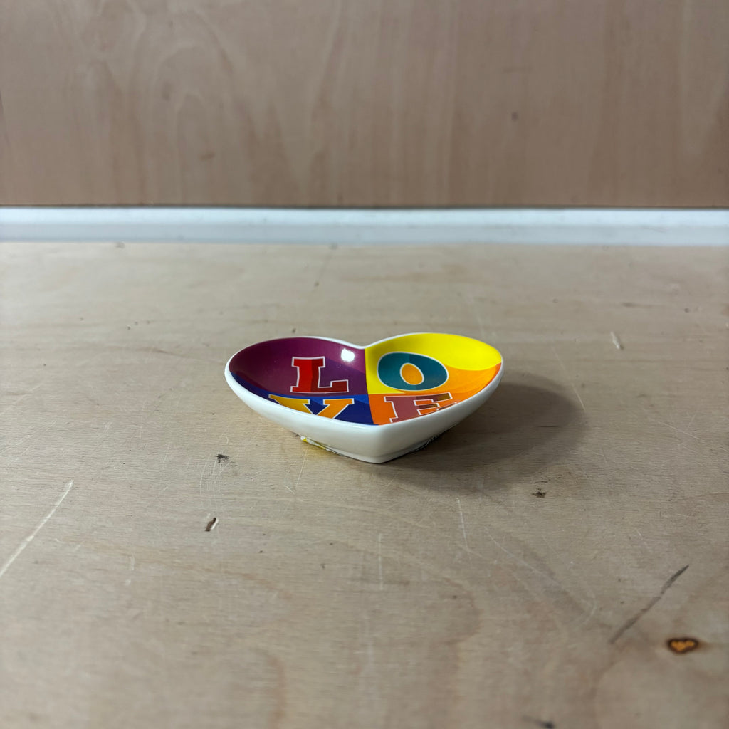LOVE heart shaped trinket dish