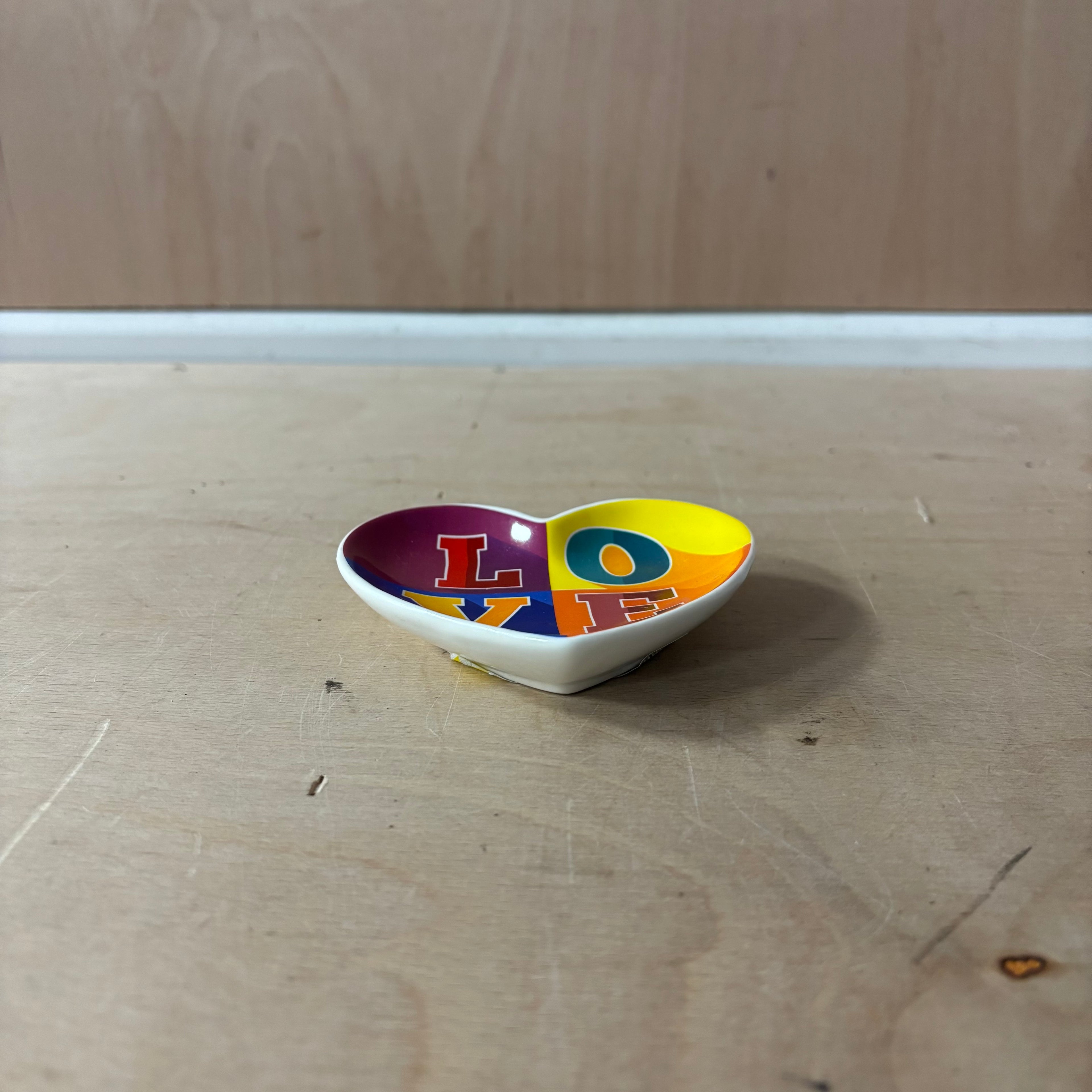 LOVE heart shaped trinket dish