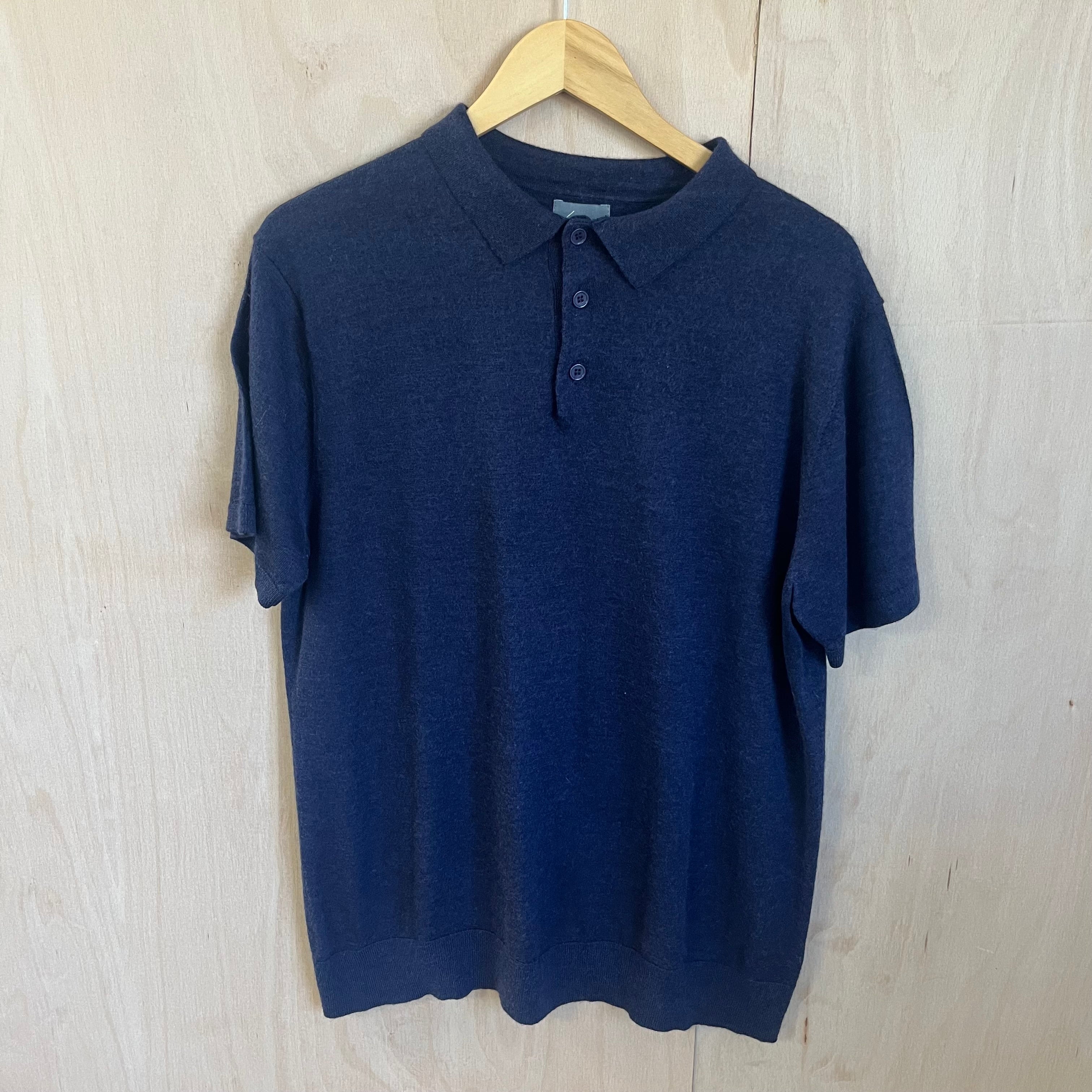 Linea 100% merino wool polo size XL